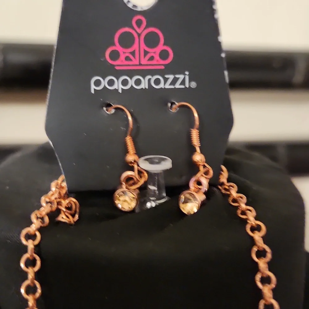 Paparazzi Penny Copper Necklace